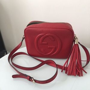 Authentic Gucci Soho Leather Disco Bag w/ Dust Bag